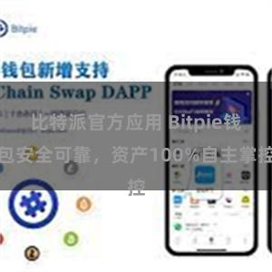 比特派官方应用 Bitpie钱包安全可靠，资产100%自主掌控