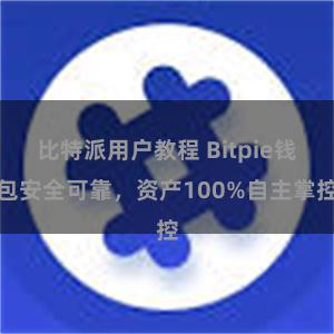 比特派用户教程 Bitpie钱包安全可靠，资产100%自主掌控