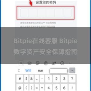 Bitpie在线客服 Bitpie数字资产安全保障指南